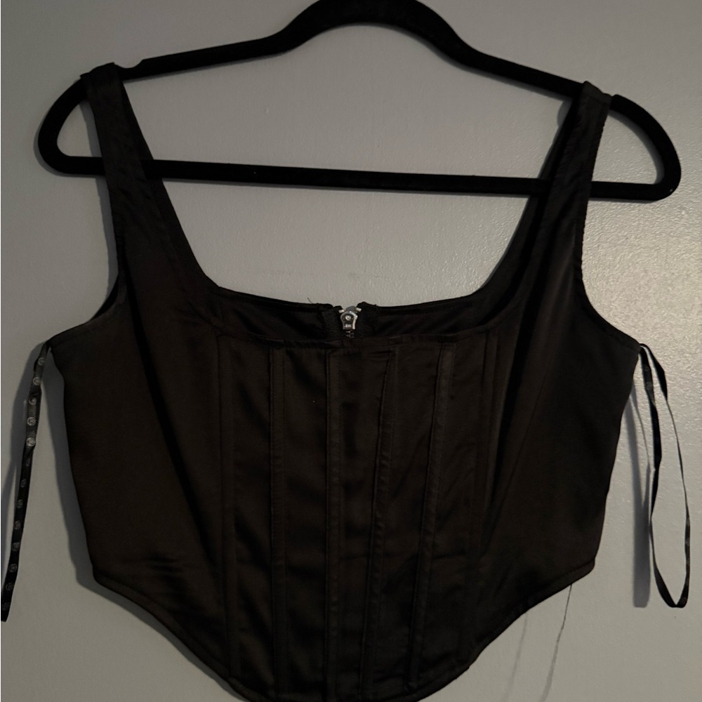Missguided + Black Corset